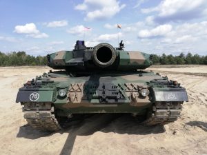 Leopard 1 Warszawskiej Brygady Pancernej. Fot. MPawlik